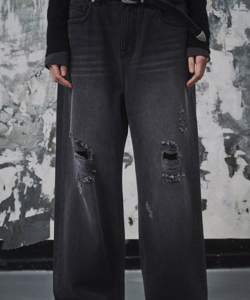 MUSINSA STANDARD WOMAN MUSINSA STANDARD WOMAN Women's Denim Pants Loose Straight