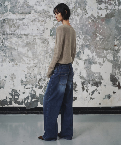 MUSINSA STANDARD WOMAN MUSINSA STANDARD WOMAN Women's Denim Pants Medium Indigo
