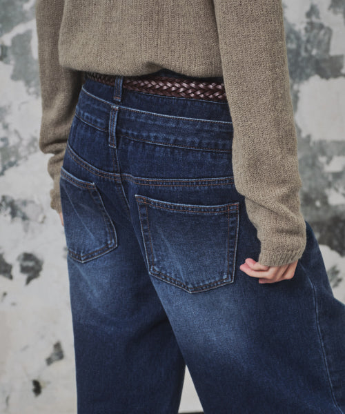 MUSINSA STANDARD WOMAN MUSINSA STANDARD WOMAN Women's Denim Pants Medium Indigo