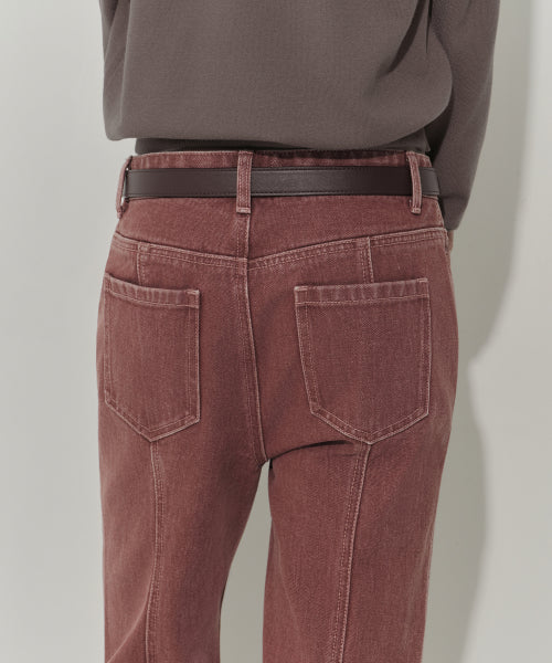 MUSINSA STANDARD WOMAN MUSINSA STANDARD WOMAN Denim Pants Smoke Pink