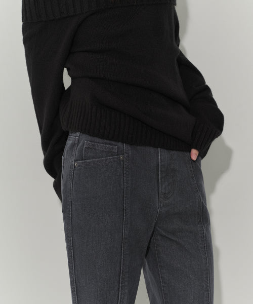 MUSINSA STANDARD WOMAN MUSINSA STANDARD WOMAN Women's Denim Pants Charcoal Gray