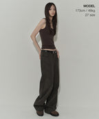 MUSINSA STANDARD WOMAN MUSINSA STANDARD WOMAN Women's Denim Pants Khaki Gray