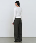 MUSINSA STANDARD WOMAN MUSINSA STANDARD WOMAN Cotton Extra Wide Pants (Size Option)