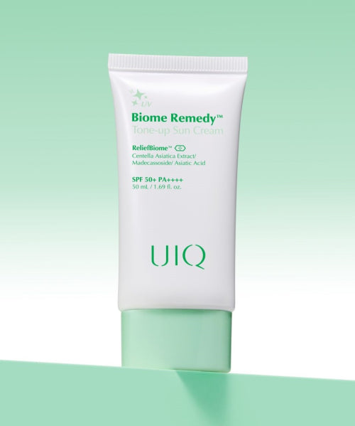 UIQ UIQ Biome Remedy Tone-Up Sun Cream Green 50ml