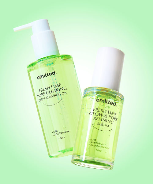 OMITTED LHA Pore Cleansing Oil 200ml + LHA Pore Serum 50ml