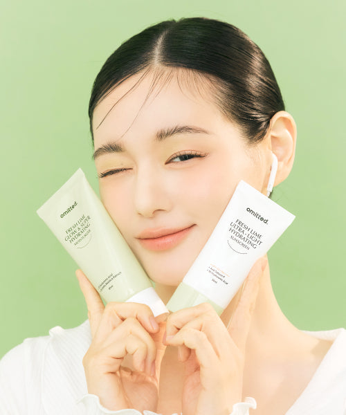 OMITTED Quick-glow moisture soothing cream 80ml + moisture sunscreen 50ml