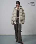 MUSINSA STANDARD WOMAN MUSINSA STANDARD WOMAN Padded Jacket Light Beige