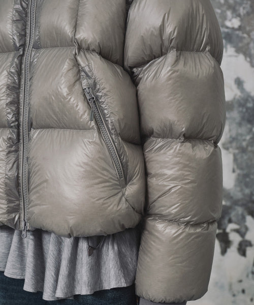 MUSINSA STANDARD WOMAN MUSINSA STANDARD WOMAN Padded Jacket Light Warm Gray