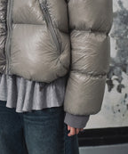 MUSINSA STANDARD WOMAN MUSINSA STANDARD WOMAN Padded Jacket Light Warm Gray