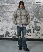 MUSINSA STANDARD WOMAN MUSINSA STANDARD WOMAN Padded Jacket Light Warm Gray
