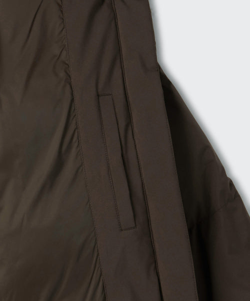 MUSINSA STANDARD WOMAN MUSINSA STANDARD WOMAN Padded Jacket Dark Brown