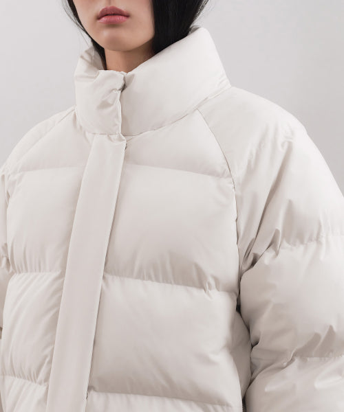 MUSINSA STANDARD WOMAN MUSINSA STANDARD WOMAN Padded Jacket Dusty Cream