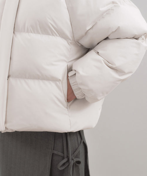 MUSINSA STANDARD WOMAN MUSINSA STANDARD WOMAN Padded Jacket Dusty Cream