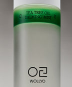 WOLLYO [1+1] Tea Tree Oil Calming Mist 100ml x 2 (+ 40ml Tea Tree Green Body Wash)