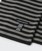 MUSINSA STANDARD WOMAN MUSINSA STANDARD WOMAN Women's Striped Knit Muffler (Size: One Size)