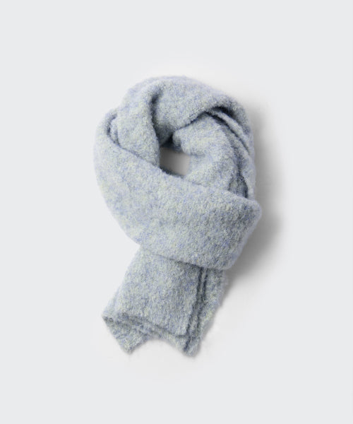 MUSINSA STANDARD WOMAN MUSINSA STANDARD WOMAN Women's Boucle Knit Muffler [Blue Gray]