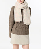 MUSINSA STANDARD WOMAN MUSINSA STANDARD WOMAN Women's Boucle Knit Muffler [Ivory]