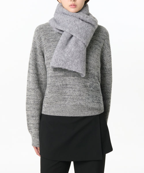 MUSINSA STANDARD WOMAN MUSINSA STANDARD WOMAN Women's Knit Muffler [Gray]