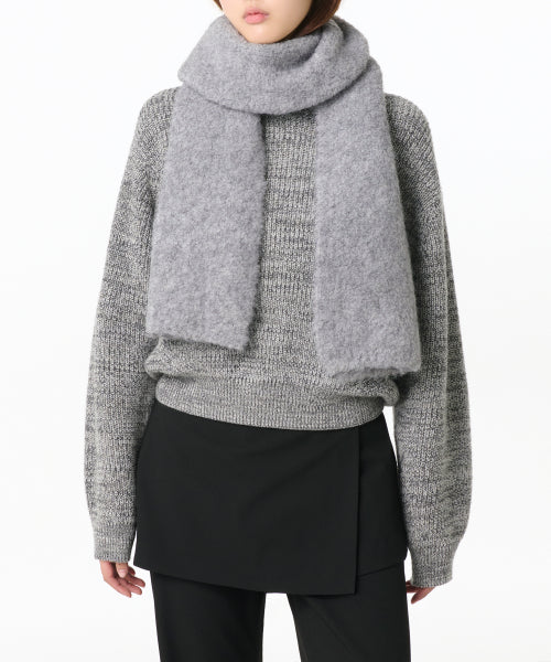 MUSINSA STANDARD WOMAN MUSINSA STANDARD WOMAN Women's Knit Muffler [Gray]