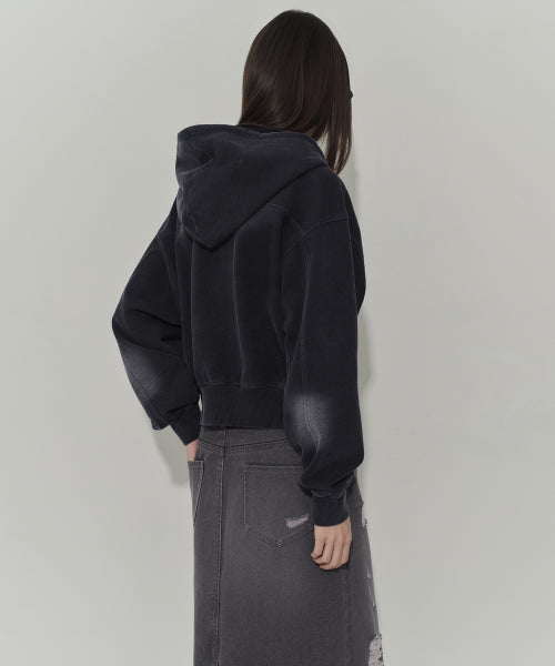 MUSINSA STANDARD WOMAN MUSINSA STANDARD WOMAN Hoodie Charcoal Gray