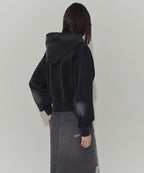 MUSINSA STANDARD WOMAN MUSINSA STANDARD WOMAN Hoodie Charcoal Gray