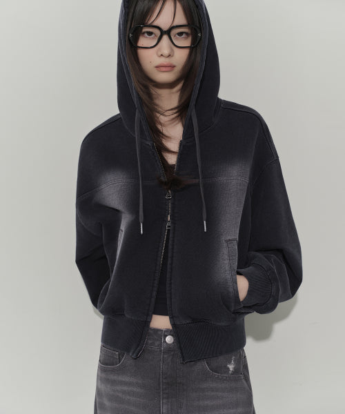 MUSINSA STANDARD WOMAN MUSINSA STANDARD WOMAN Hoodie Charcoal Gray