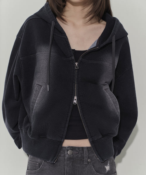 MUSINSA STANDARD WOMAN MUSINSA STANDARD WOMAN Hoodie Charcoal Gray
