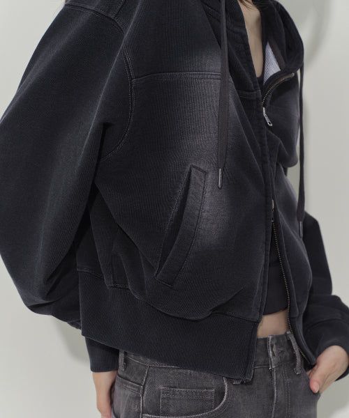 MUSINSA STANDARD WOMAN MUSINSA STANDARD WOMAN Hoodie Charcoal Gray
