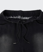 MUSINSA STANDARD WOMAN MUSINSA STANDARD WOMAN Women's Faded Wide Sweat Pants [Charcoal Gray] (Size L)