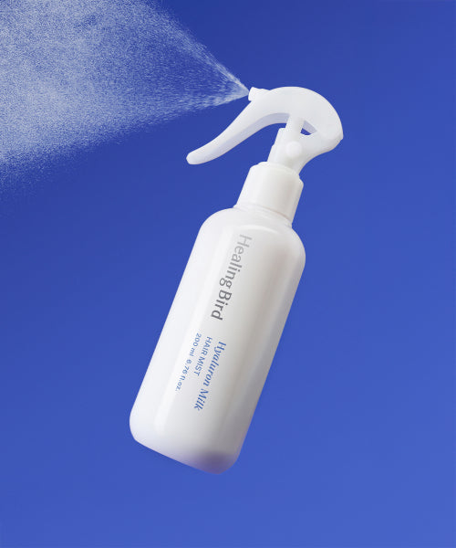 HEALING BIRD [SET] Hyaluronic Milk Hair Essence 150ml + Hair Mist 200ml [Giveaway] Tea Tree Duo Sachet 3EA