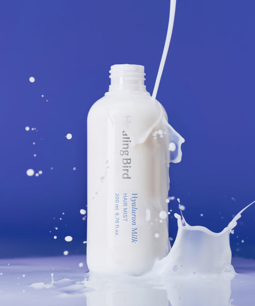 HEALING BIRD [SET] Hyaluronic Milk Hair Essence 150ml + Hair Mist 200ml [Giveaway] Tea Tree Duo Sachet 3EA