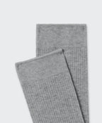 MUSINSA STANDARD WOMAN MUSINSA STANDARD WOMAN Women's Ribbed Slouch Socks 4 Pack (Gray)