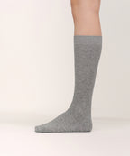 MUSINSA STANDARD WOMAN MUSINSA STANDARD WOMAN Women's Ribbed Slouch Socks 4 Pack (Gray)