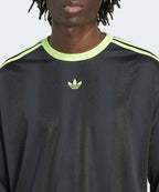 ADIDAS ADIDAS Jacquard Long Sleeve Jersey - Black:Signal Green