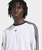 ADIDAS ADIDAS Jacquard Long Sleeve Jersey - White