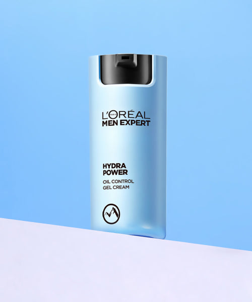 LOREALPARIS [2 pack] Men Expert Hydra Power Oil Control Gel Cream (+Free Duo Foam 50ml)