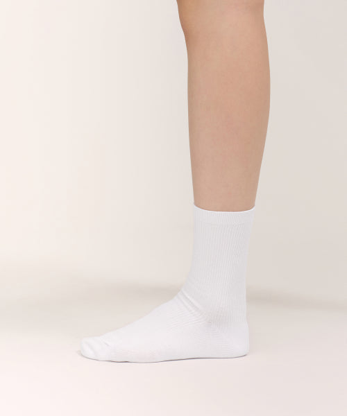 MUSINSA STANDARD WOMAN MUSINSA STANDARD WOMAN Women's Fine Ribbed Crew Socks 7 Pack
