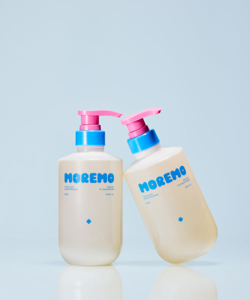 MOREMO Moremo Fresh & Cool Dandruff Shampoo 500ml + (Free) Recovery Balm 20ml