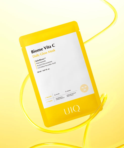 UIQ UIQ Biom Vitacy Daily Glow Mask 5 sheets