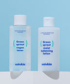 SUISKIN Young Sprout Clean Toner 200ml + Lotion 210ml