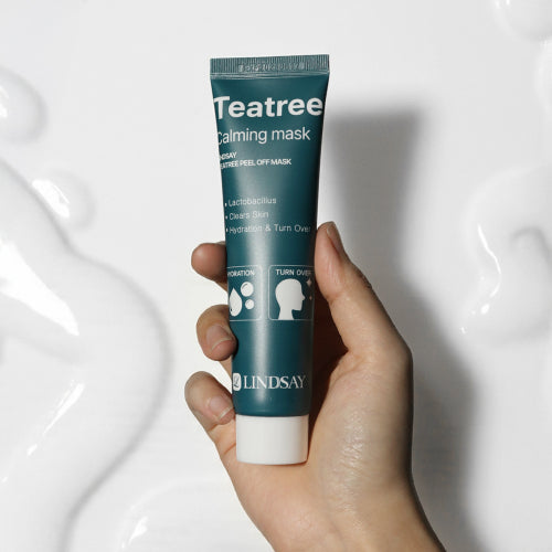 LINDSAY LINDSAY Cooling Soothing Moisturizing Tea Tree Mask Peel Off Pack 70ml