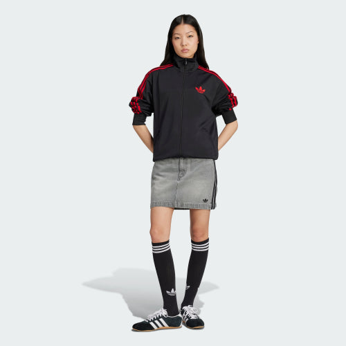 ADIDAS ADIDAS 3S Denim Mini Skirt - Washed Gray Denim