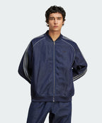 ADIDAS ADIDAS Superstar Loose Denim Track Top - Size