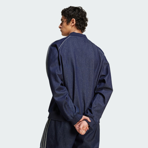 ADIDAS ADIDAS Superstar Loose Denim Track Top - Size