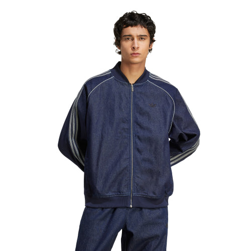 ADIDAS ADIDAS Superstar Loose Denim Track Top - Size