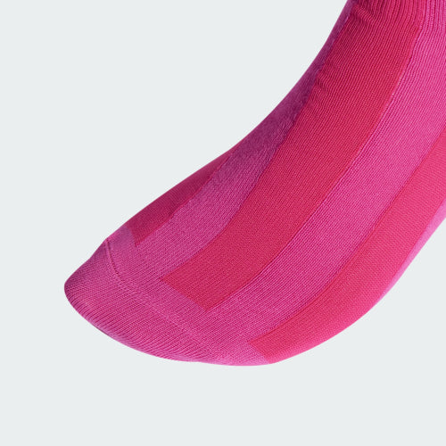 ADIDAS ADIDAS Striped Crew Socks 2P - Pink: White
