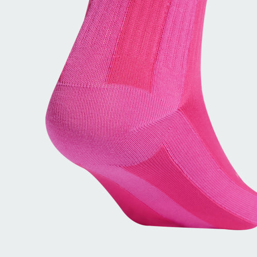 ADIDAS ADIDAS Striped Crew Socks 2P - Pink: White