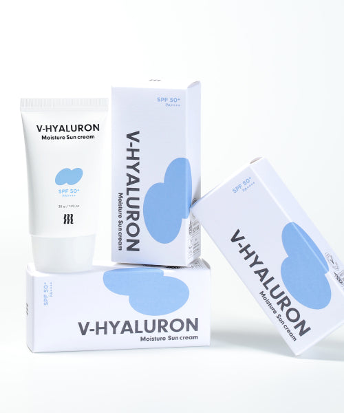 MERZY MERZY V Hyaluronic Acid Moisture Sun Cream SPF 50+ (2 Pack)
