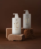 MISEENSCENE Salon 10 protein shampoo 990ml (damaged/extremely damaged hair) + shampoo 30ml + sachet gift