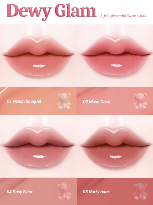 PASSIONCAT PASSIONCAT Dewey Glam Tint Lip Tint 4g